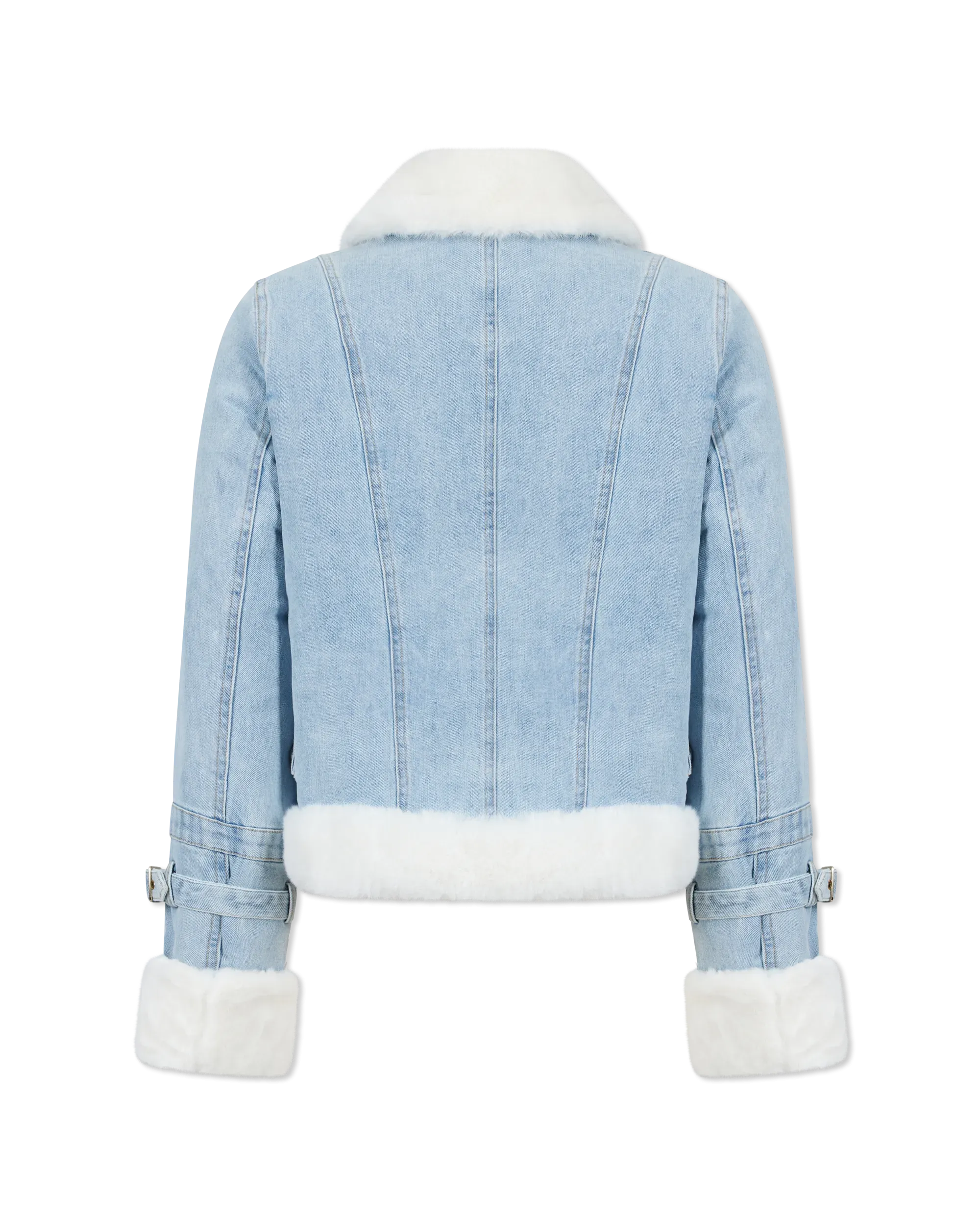 Generation Love Jude Denim Faux Fur Combo Jacket