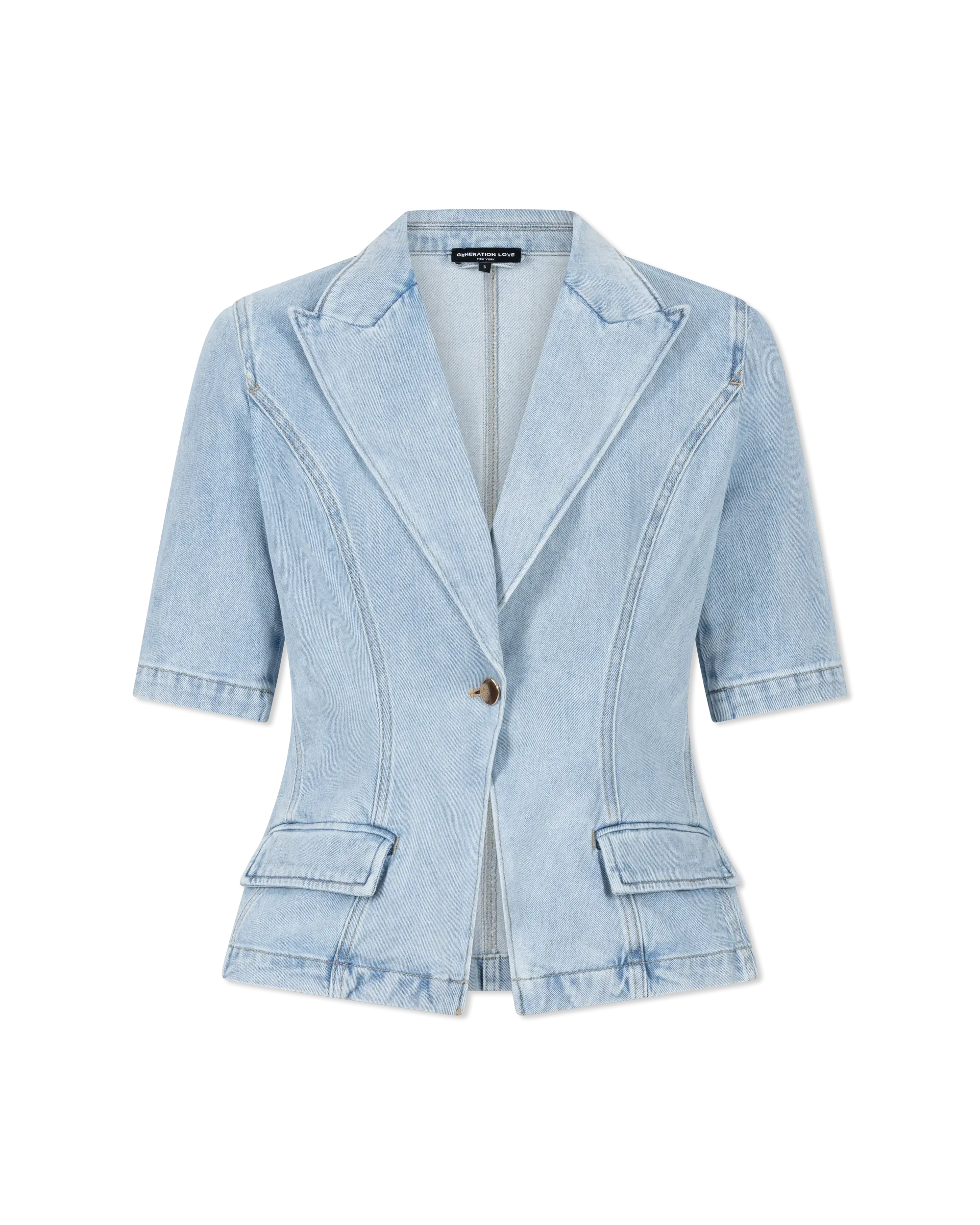 Generation Love Melbourne Denim Blazer