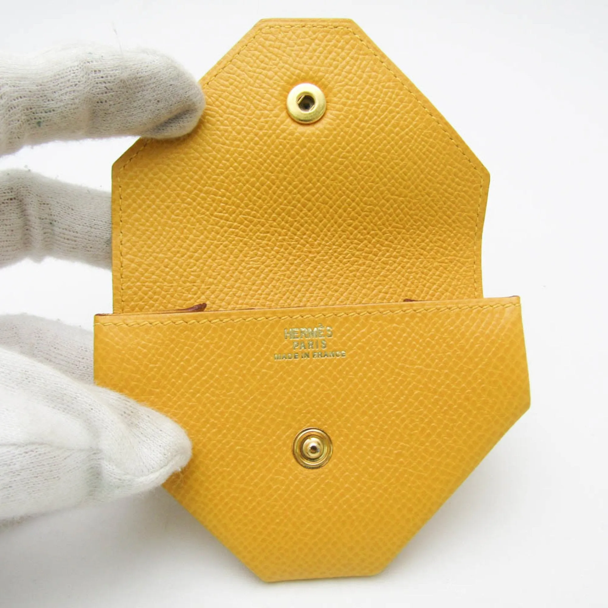 Herms 24 Yellow Leather Accessories