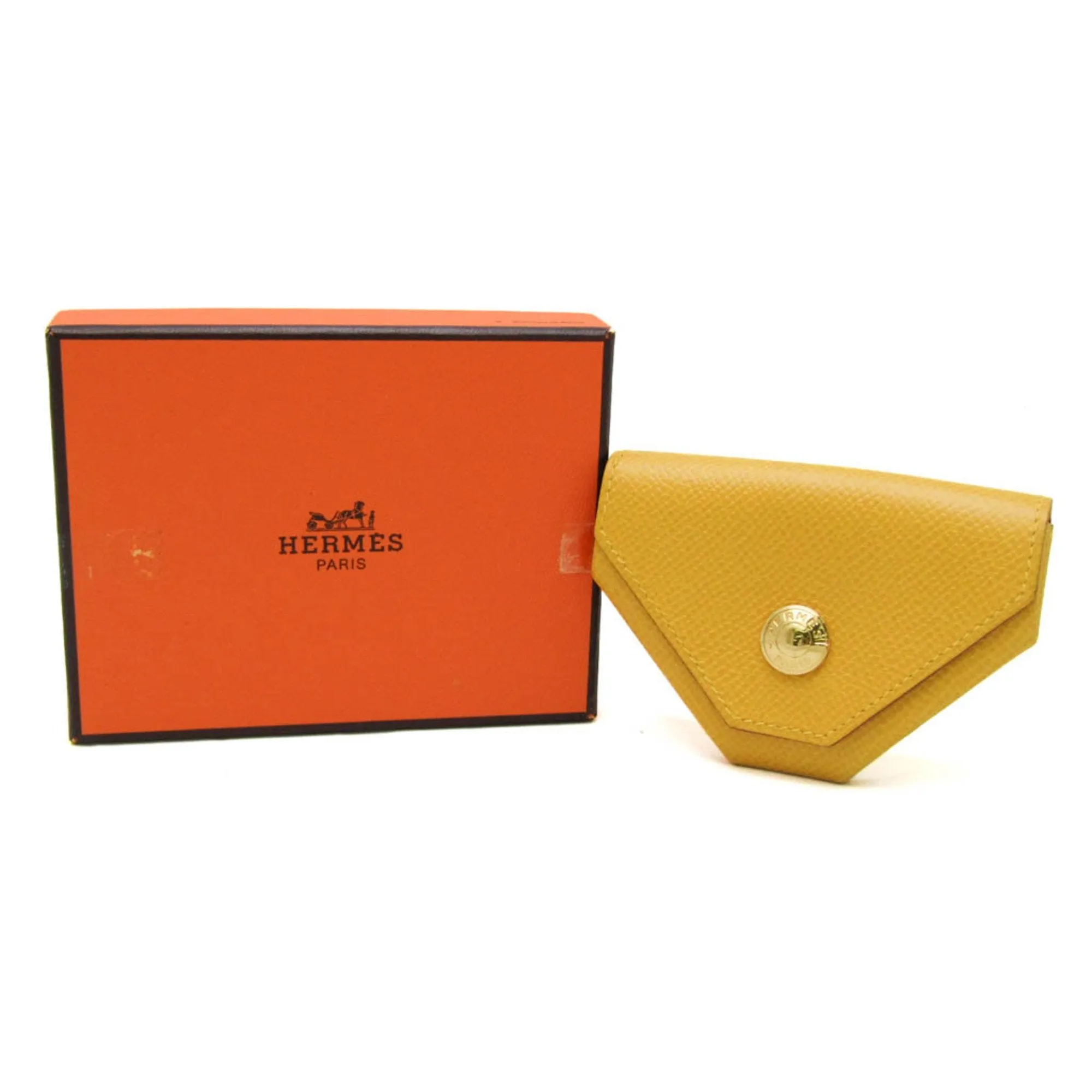 Herms 24 Yellow Leather Accessories