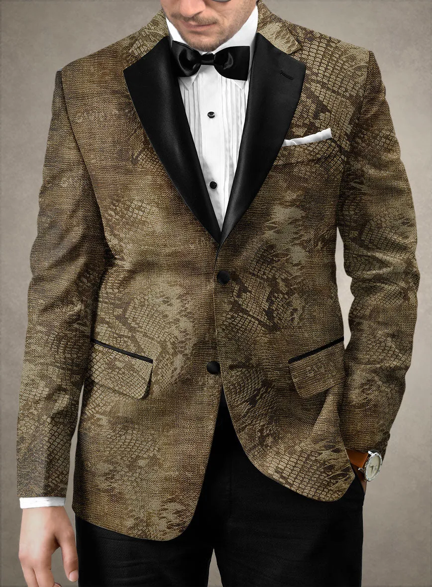 Italian Cotton Stretch Viola Tuxedo Suit