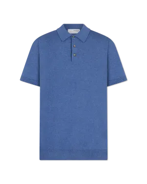 Knitted Short Sleeve Polo Shirt