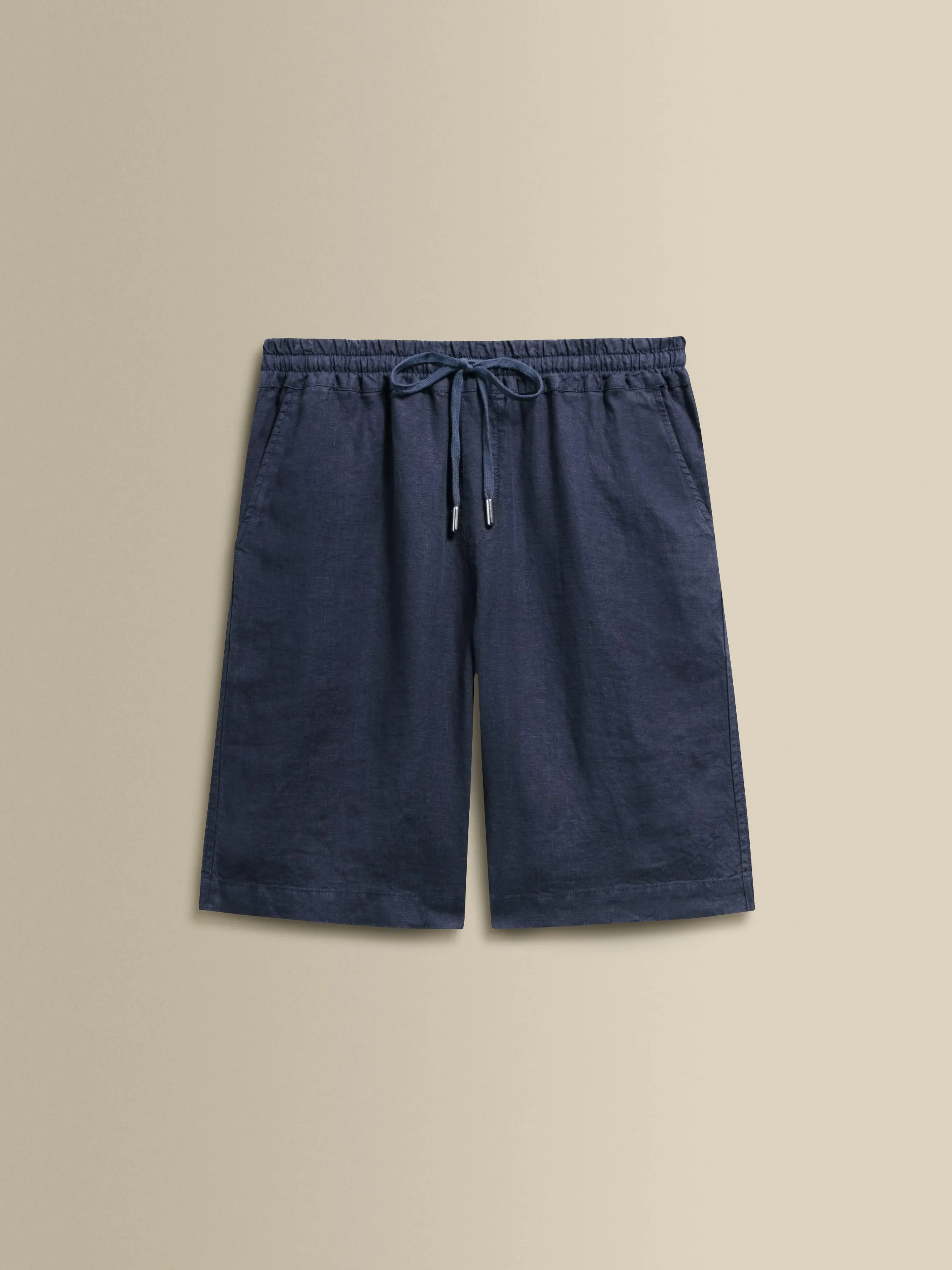 Linen Drawstring Shorts