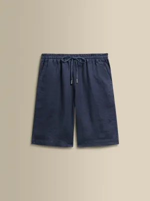 Linen Drawstring Shorts