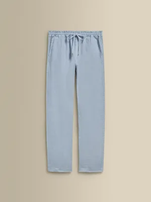 Linen Drawstring Trousers