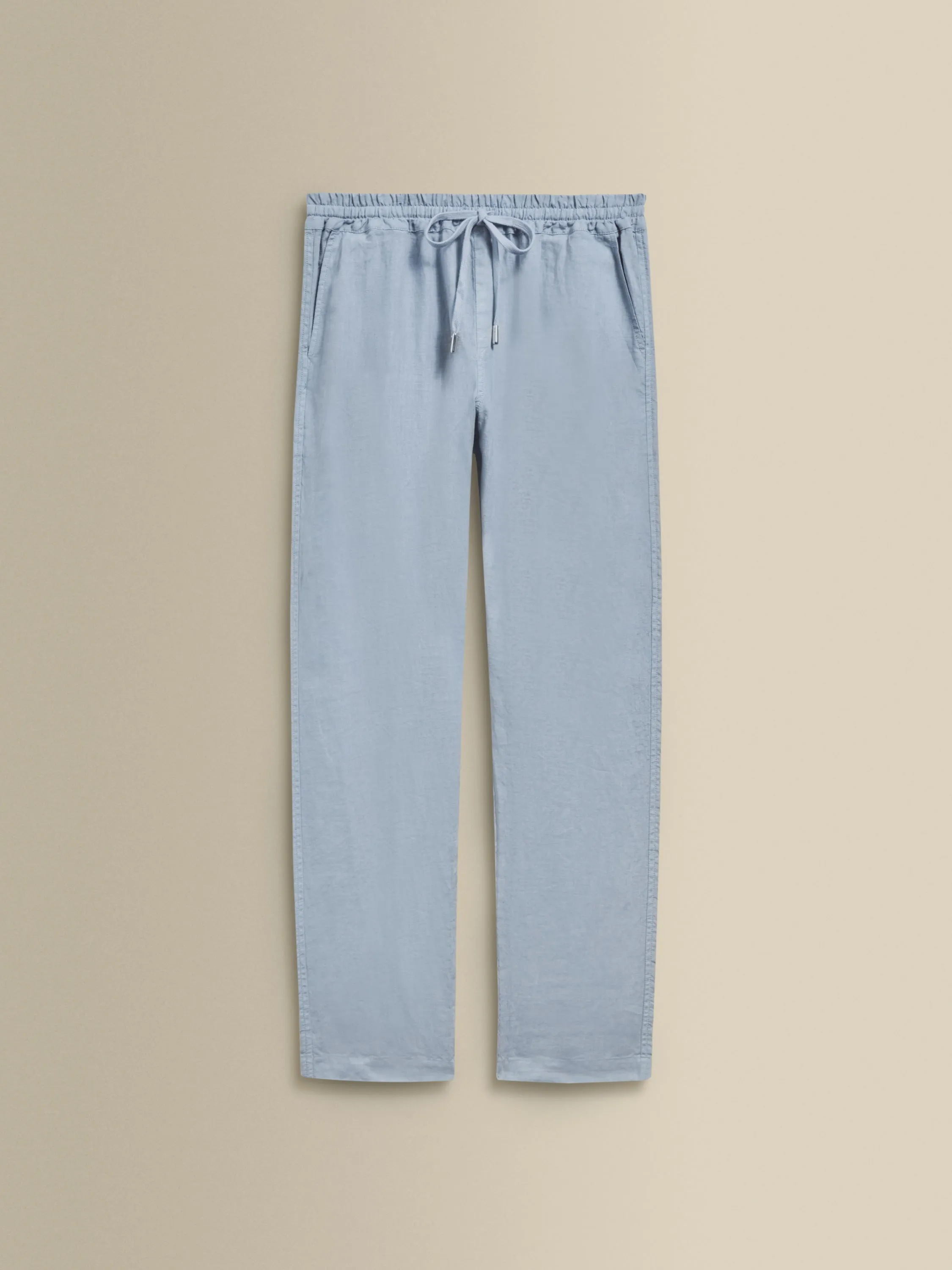 Linen Drawstring Trousers