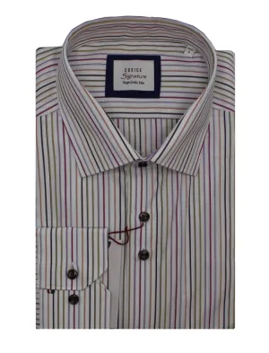 Long Sleeve Shirts - Colored Stripe