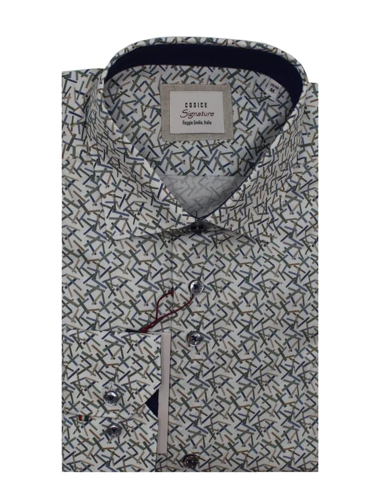 Long Sleeve Shirts - Line Prints