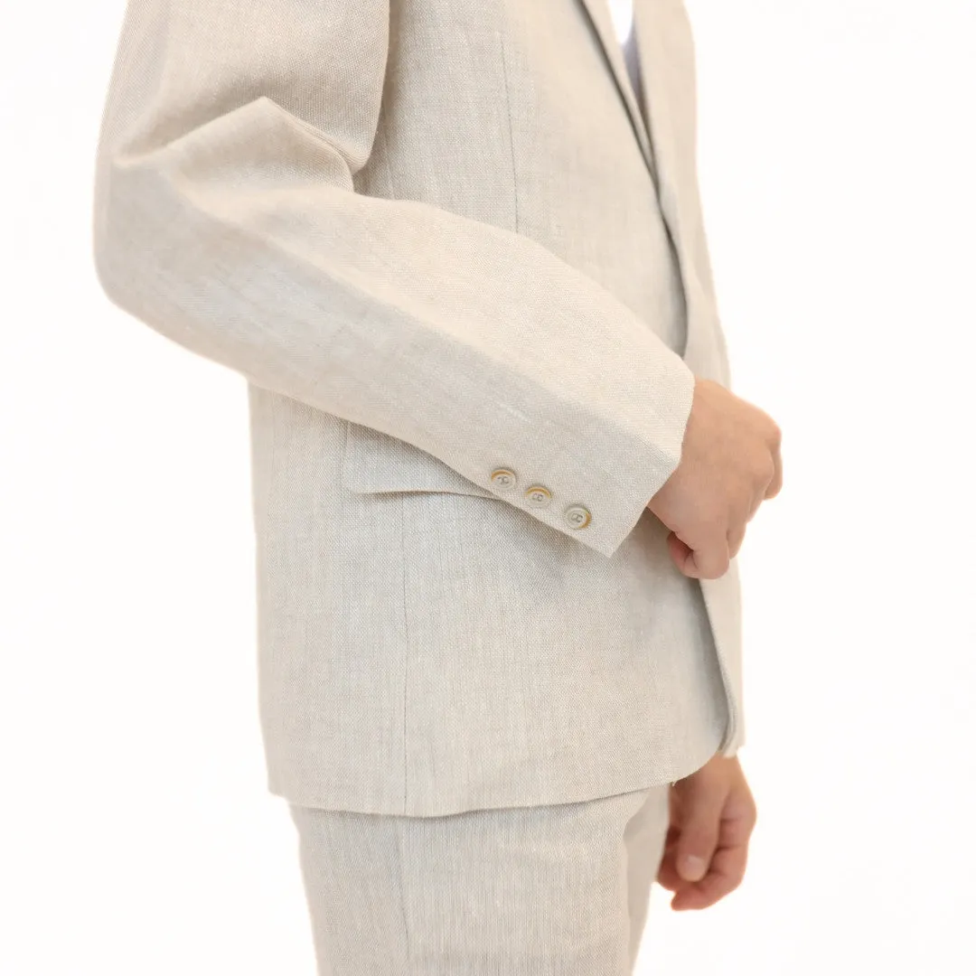 Noralee Sebastian Linen 2 Piece Suit
