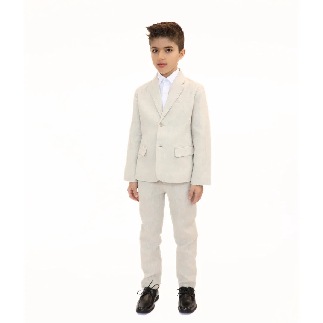 Noralee Sebastian Linen 2 Piece Suit