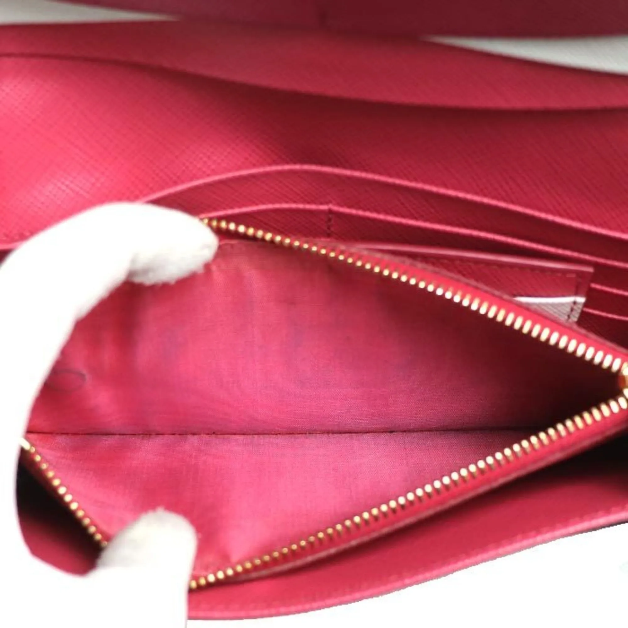 Prada Saffiano Black Leather Accessories