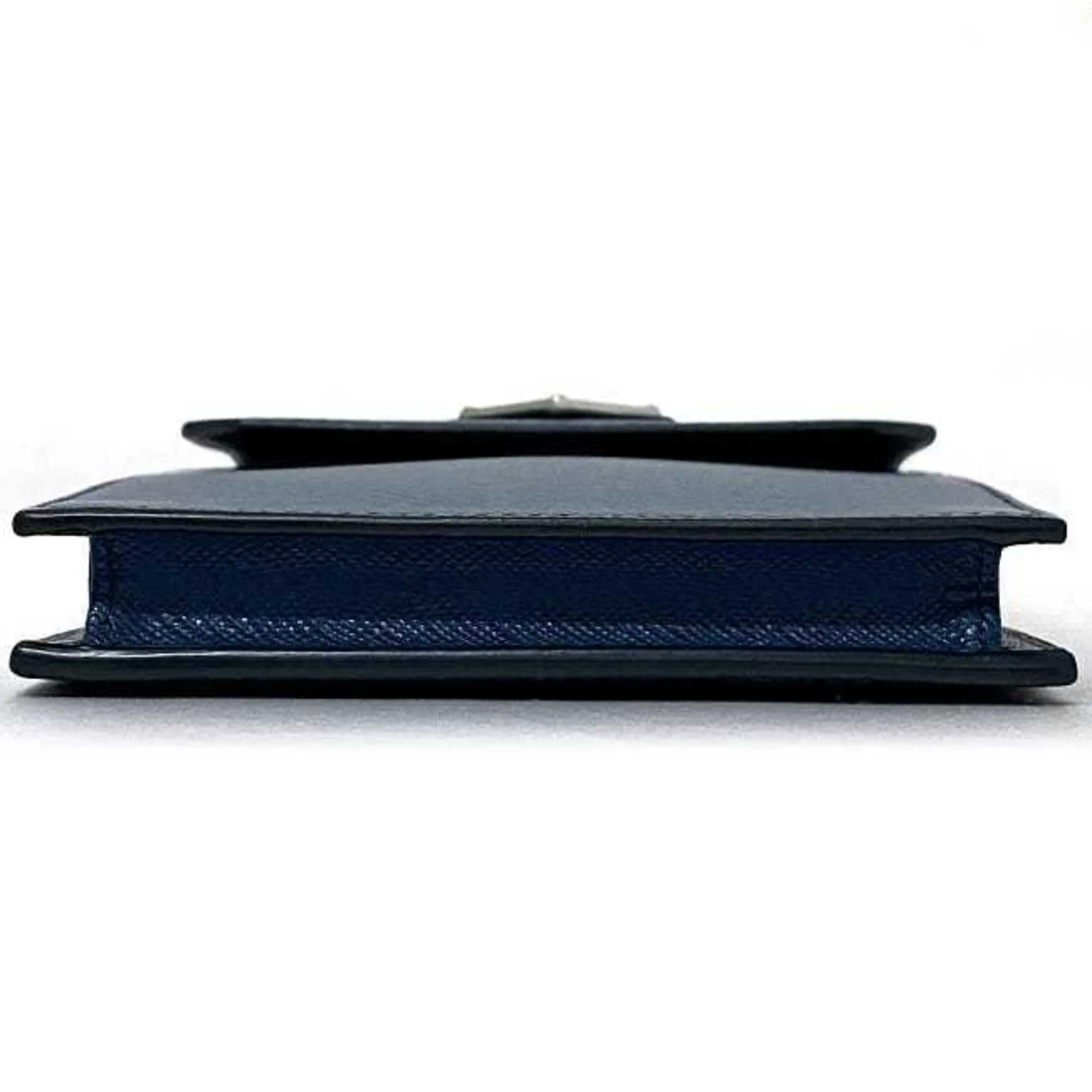 Prada Saffiano Blue Leather Accessories