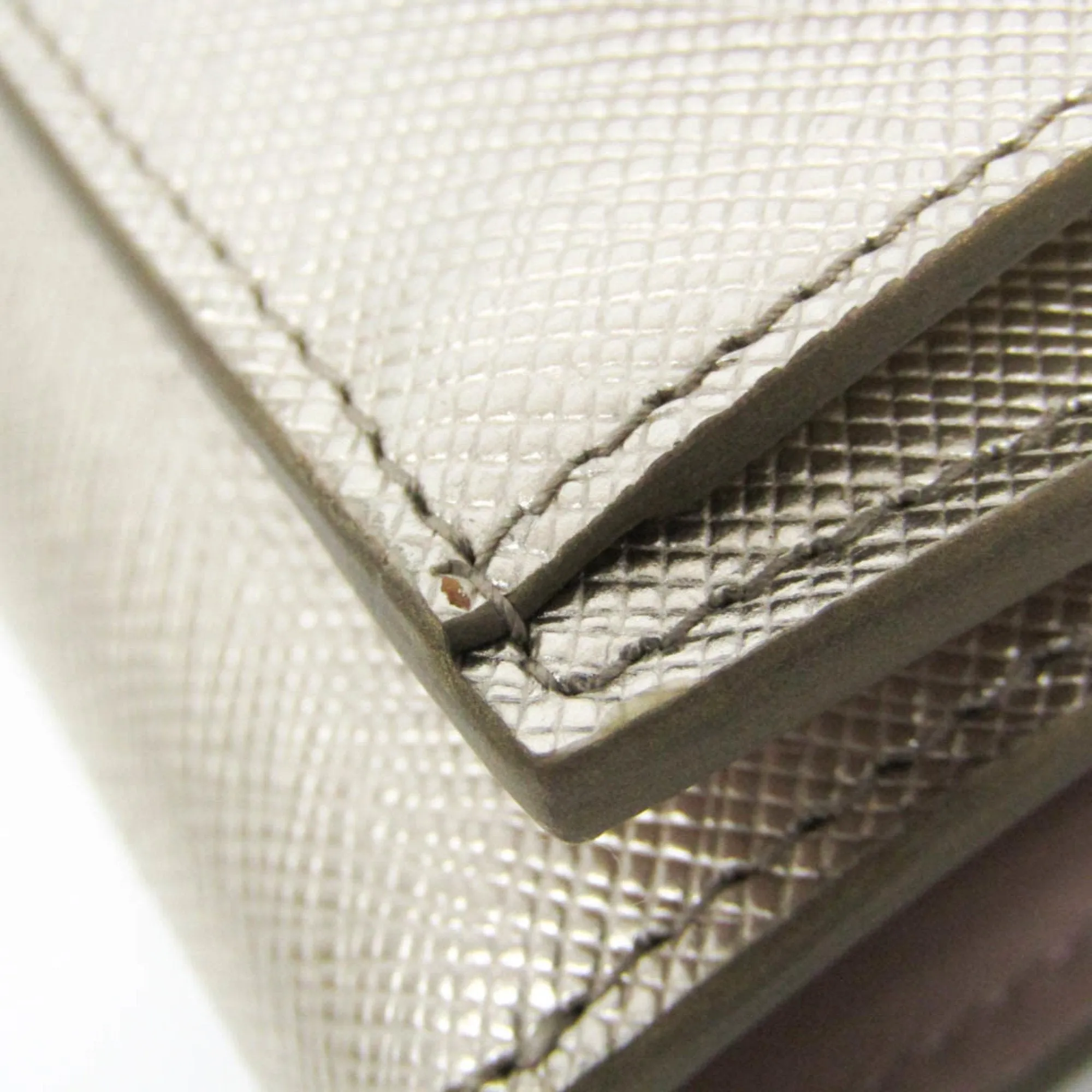 Prada Saffiano Gold Leather Accessories