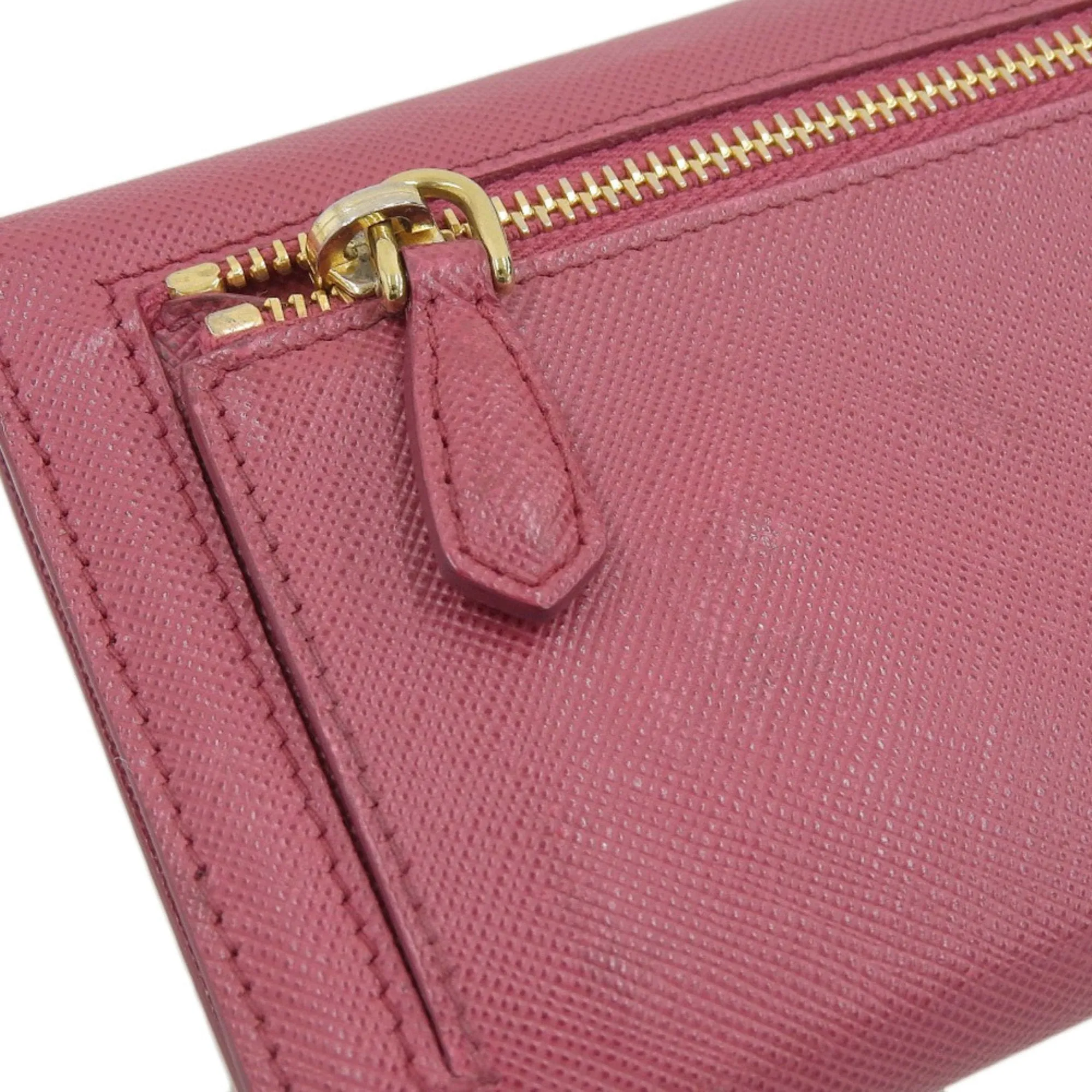 Prada Saffiano Pink Leather Accessories