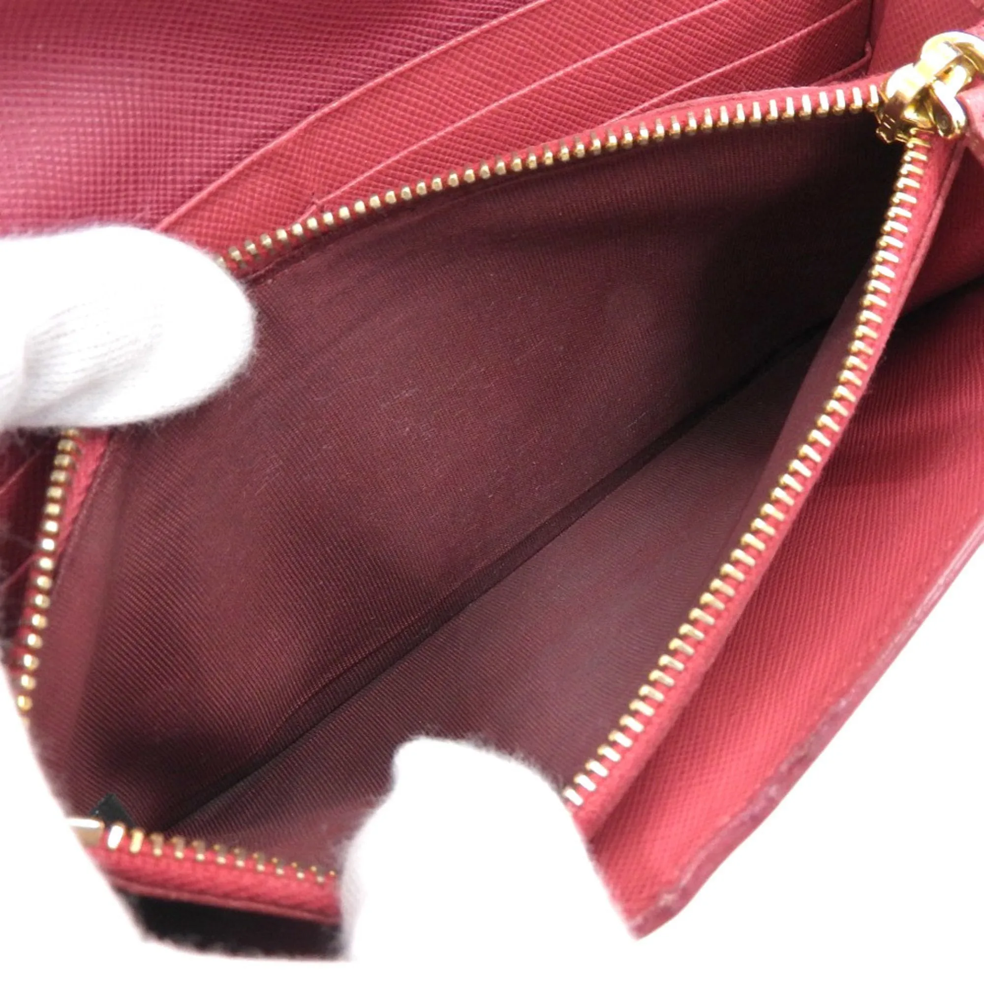 Prada Saffiano Pink Leather Accessories