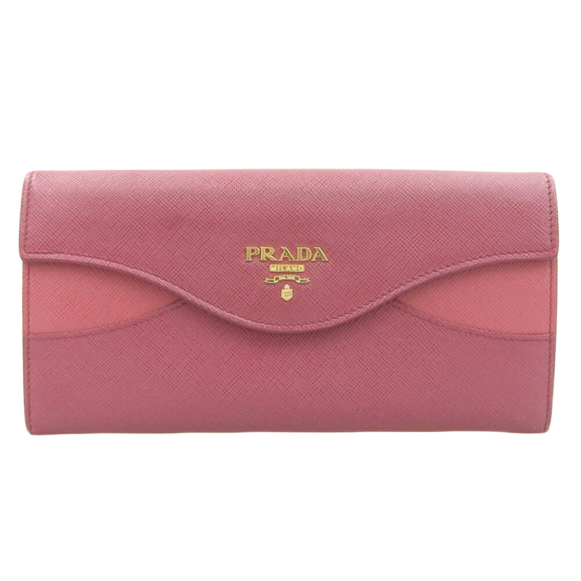 Prada Saffiano Pink Leather Accessories