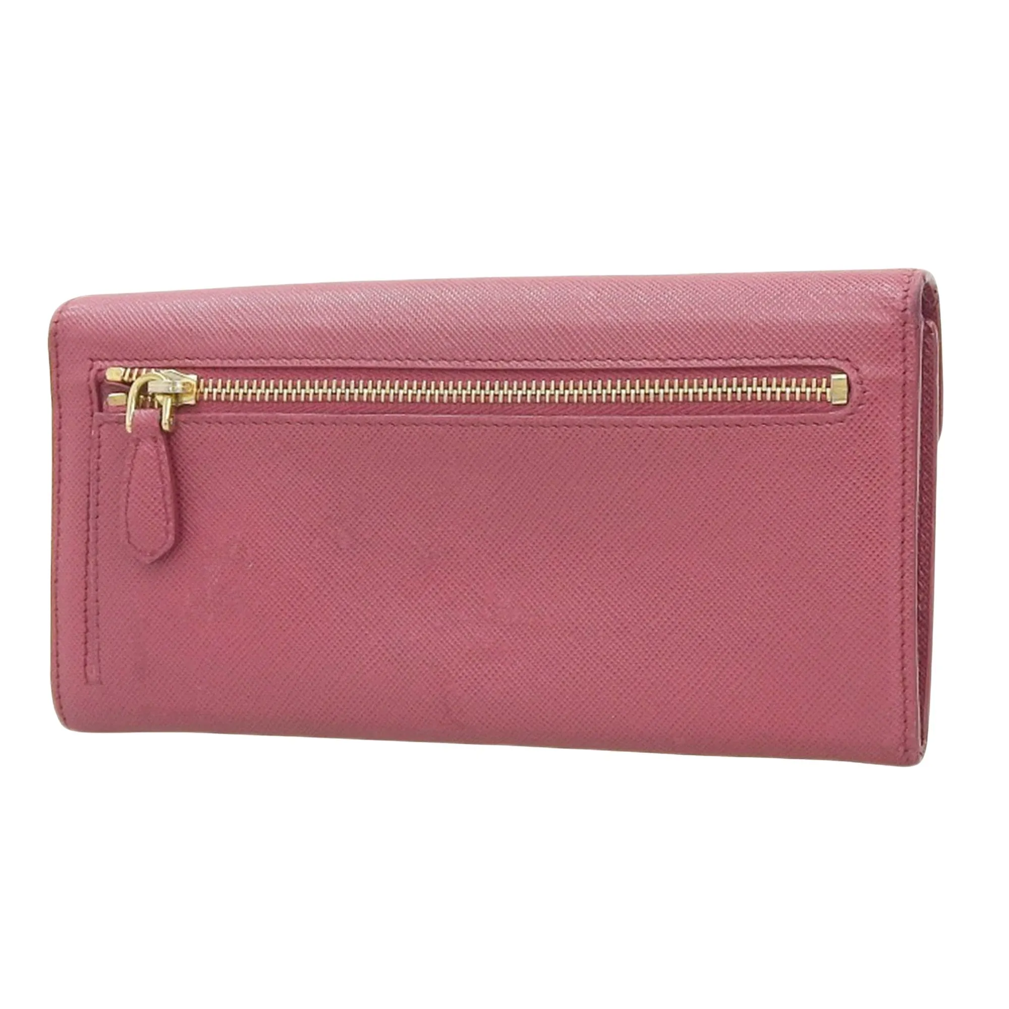 Prada Saffiano Pink Leather Accessories