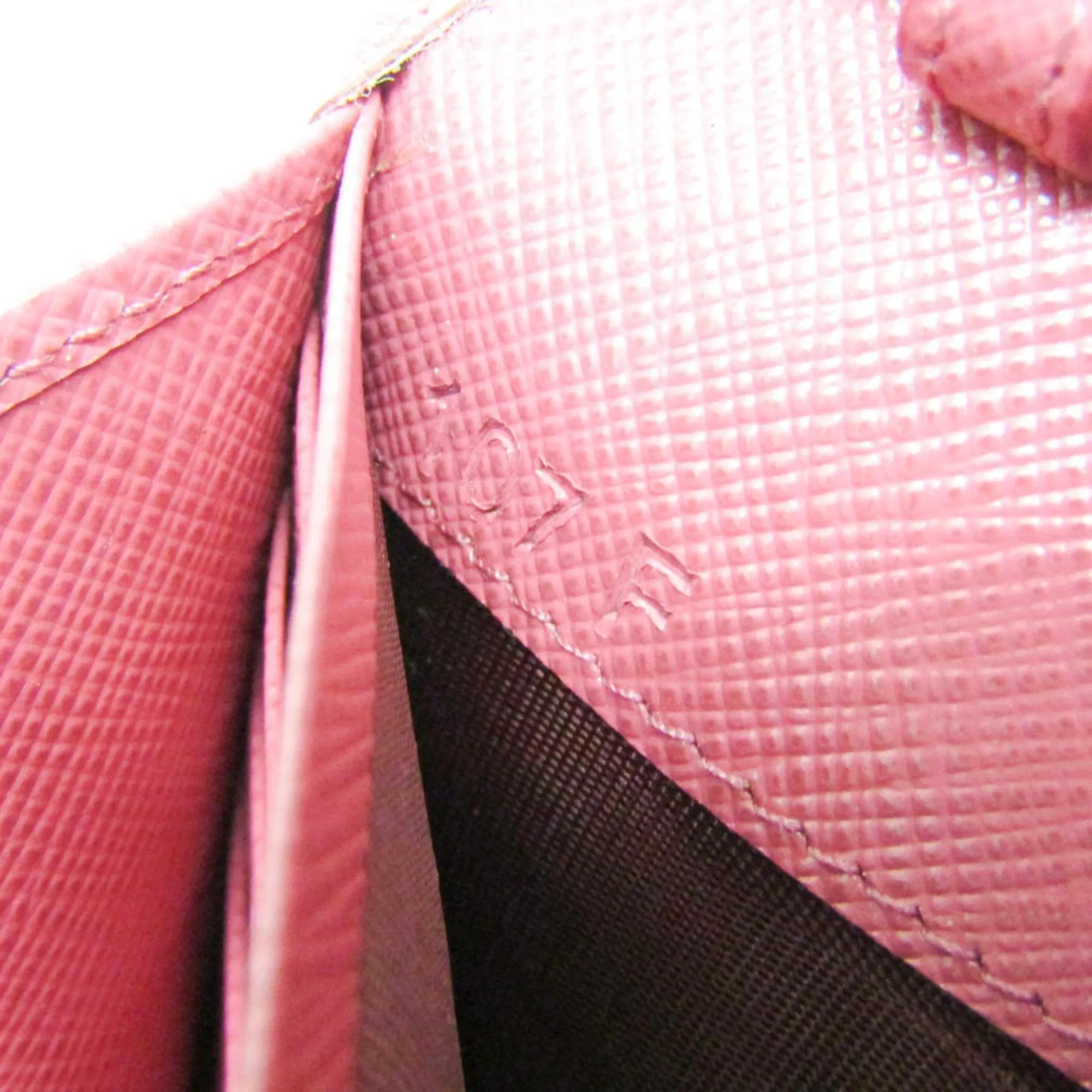 Prada Saffiano Pink Metal Accessories