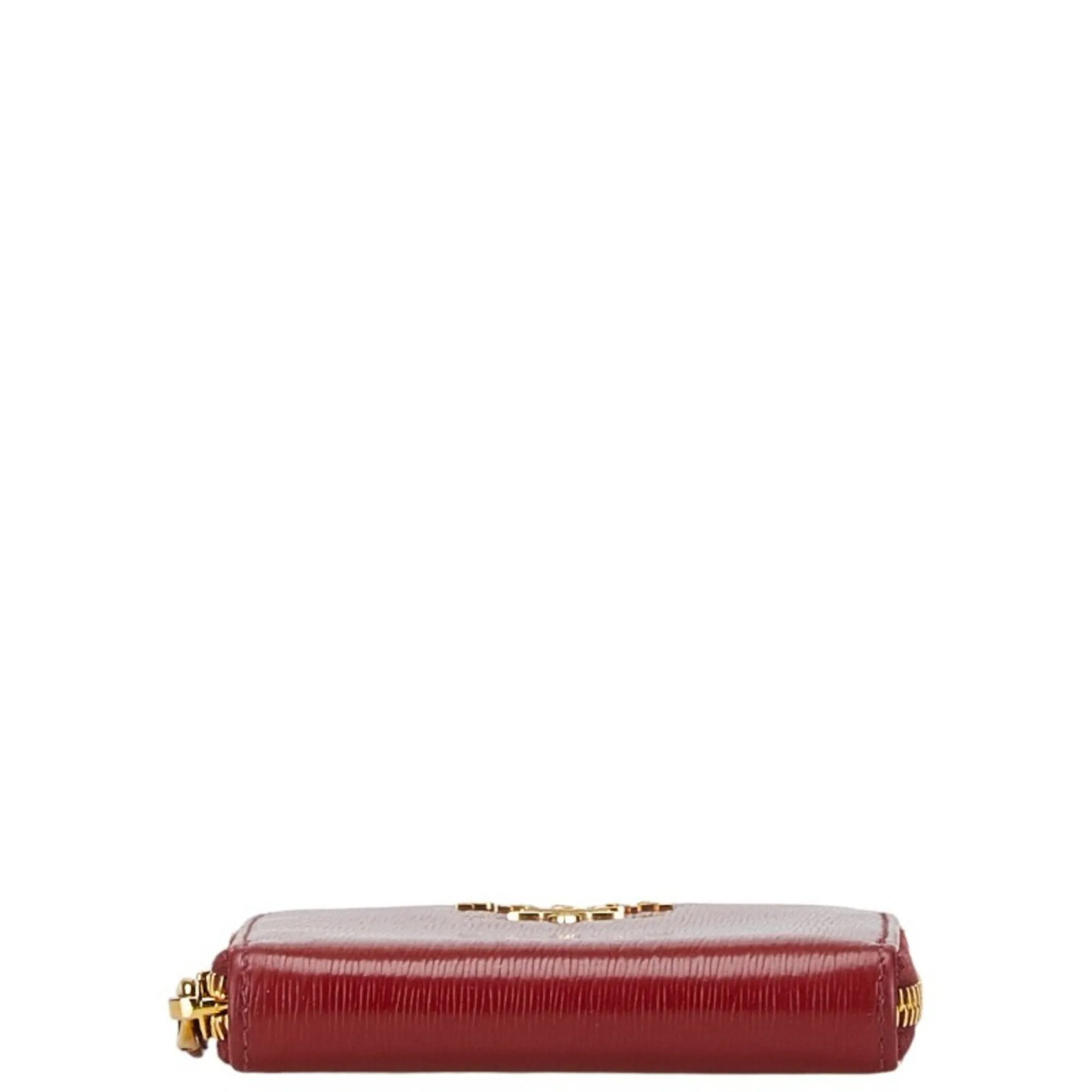 Prada Saffiano Red Leather Accessories