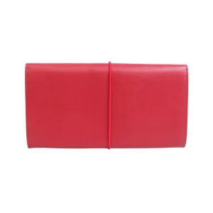 Prada Saffiano Red Leather Accessories
