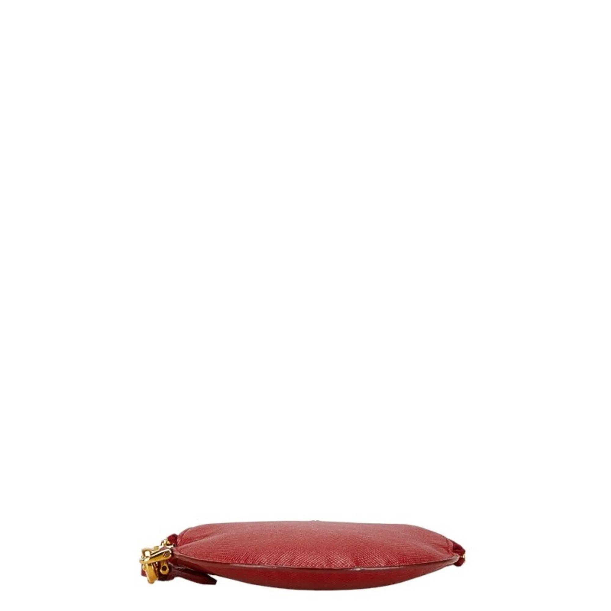 Prada Saffiano Red Leather Accessories
