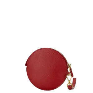 Prada Saffiano Red Leather Accessories