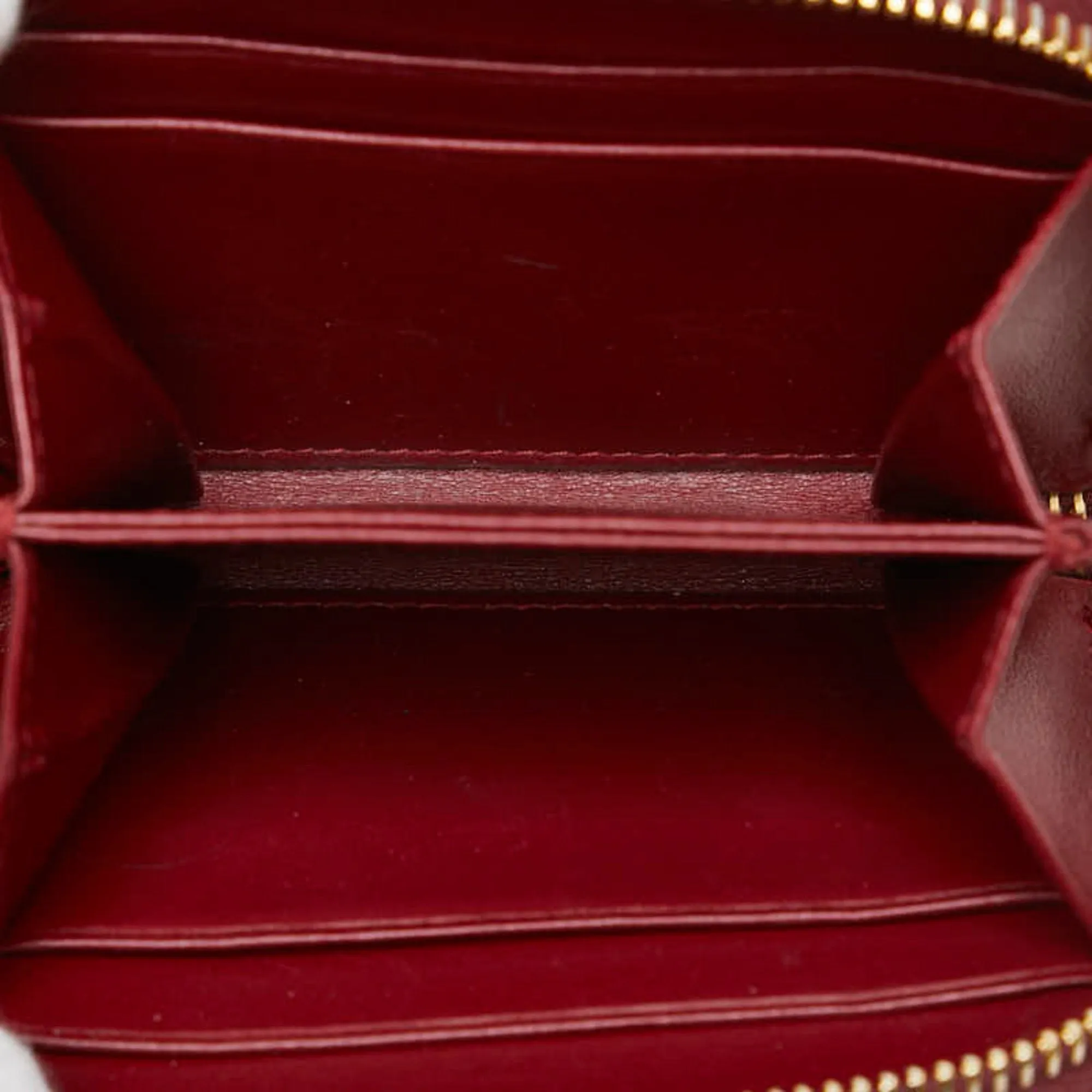 Prada Saffiano Red Leather Accessories