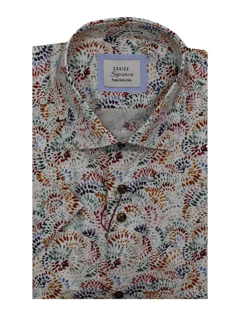 Short Sleeve Shirts - Watercolor