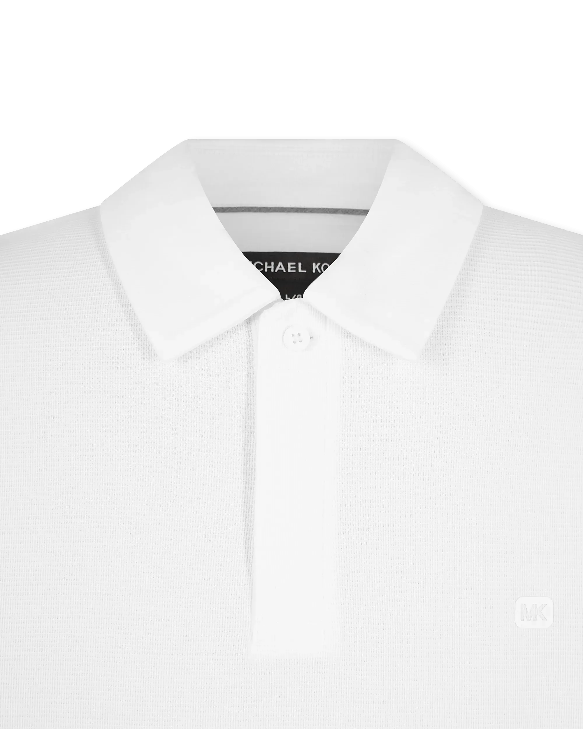 Stretch Cotton Piqu Polo Shirt