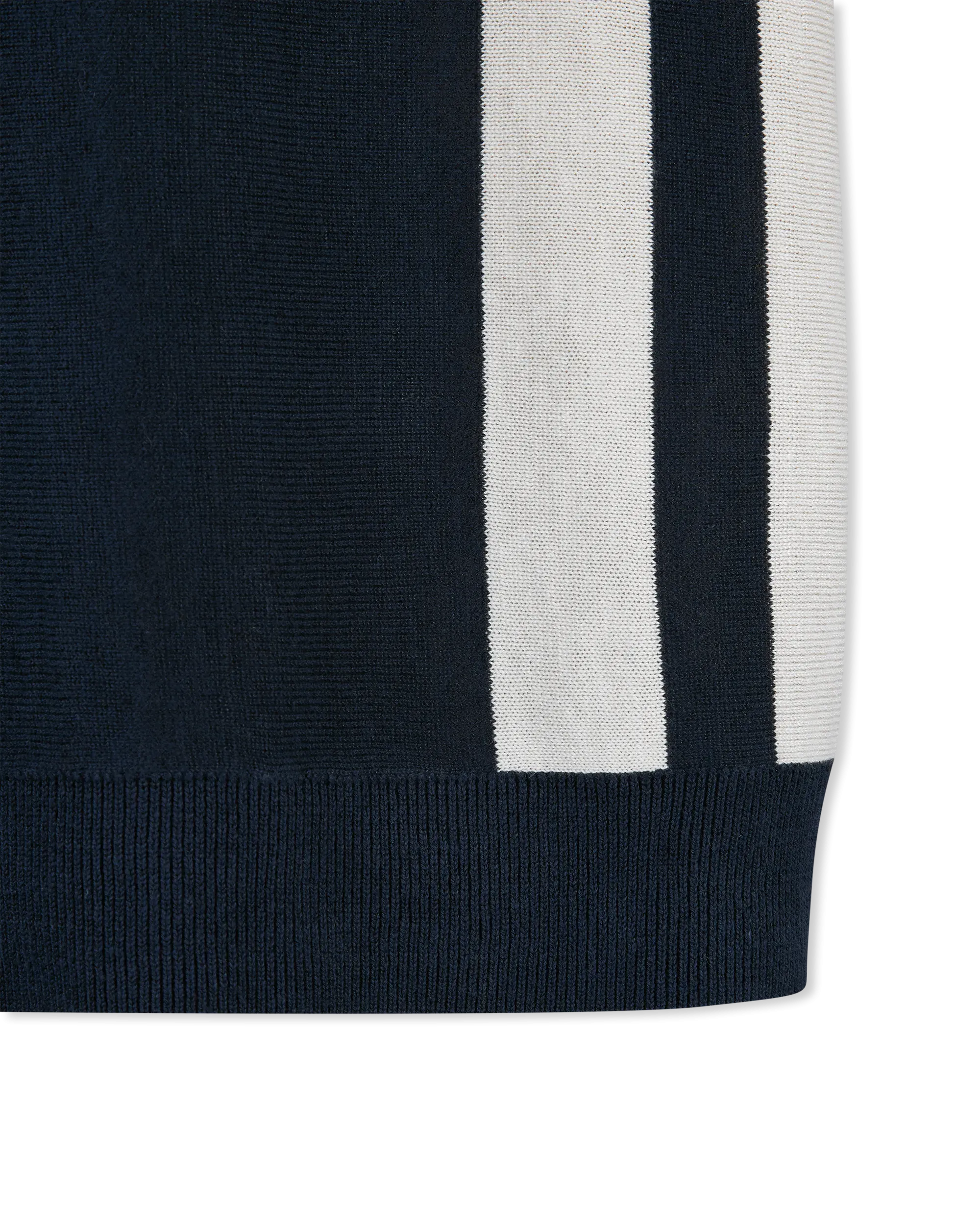 Sun Open Knitted Polo Shirt