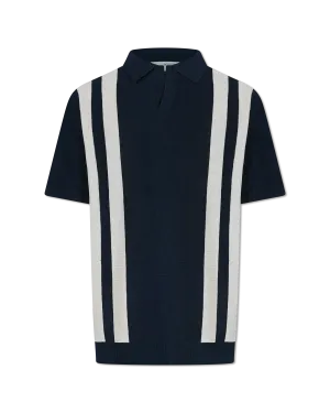 Sun Open Knitted Polo Shirt