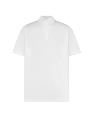 Textured Jacquard Luxe Knit Polo