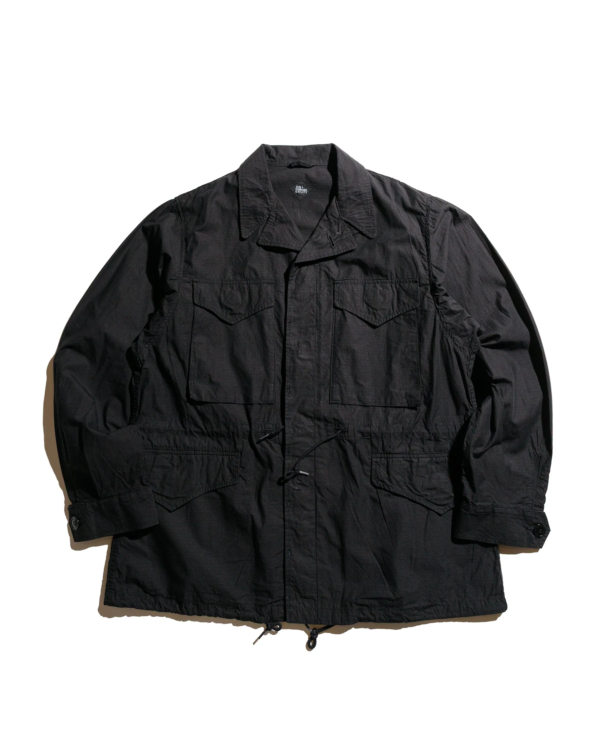 The Corona Utility CJ073 Corona M-43 Field Jacket Cotton Ripstop Light Black