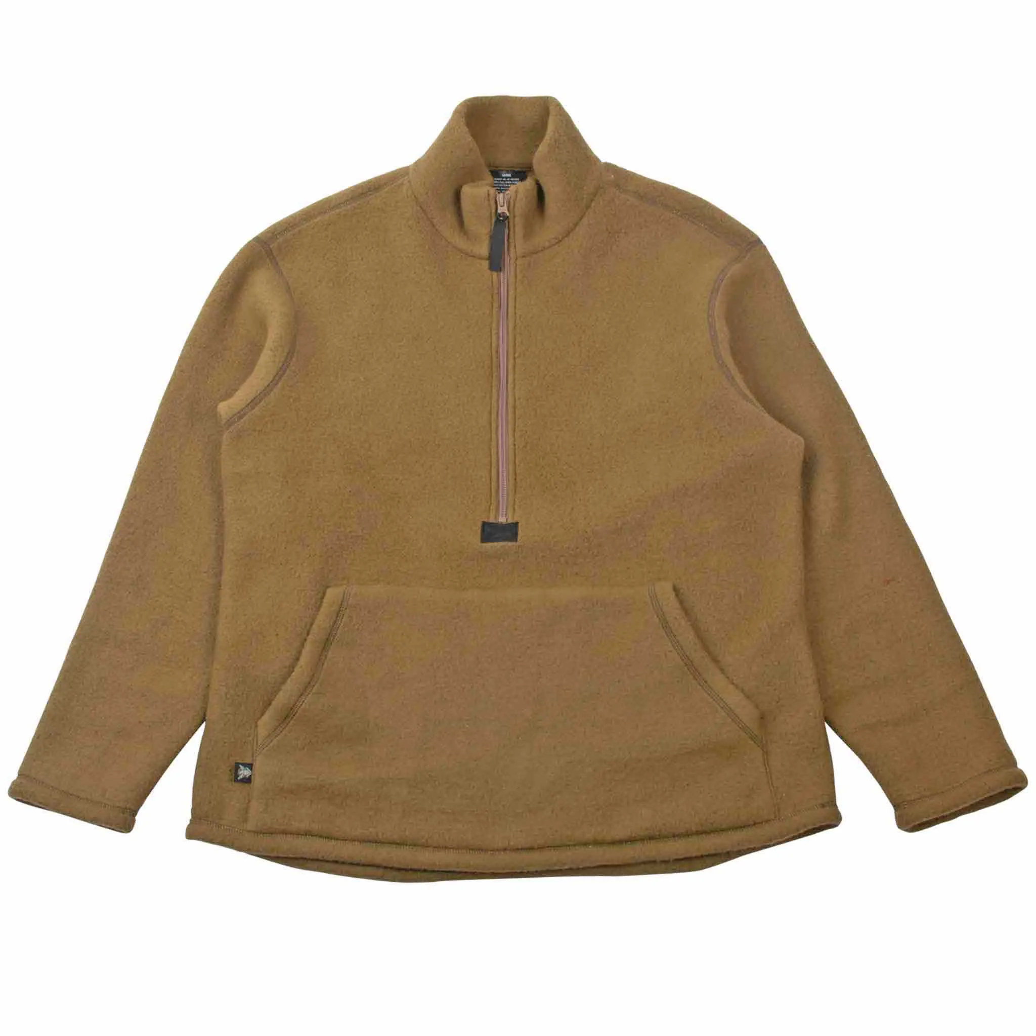 The Real McCoy's MC21101 Shirts. Pullover. Fleece Coyote