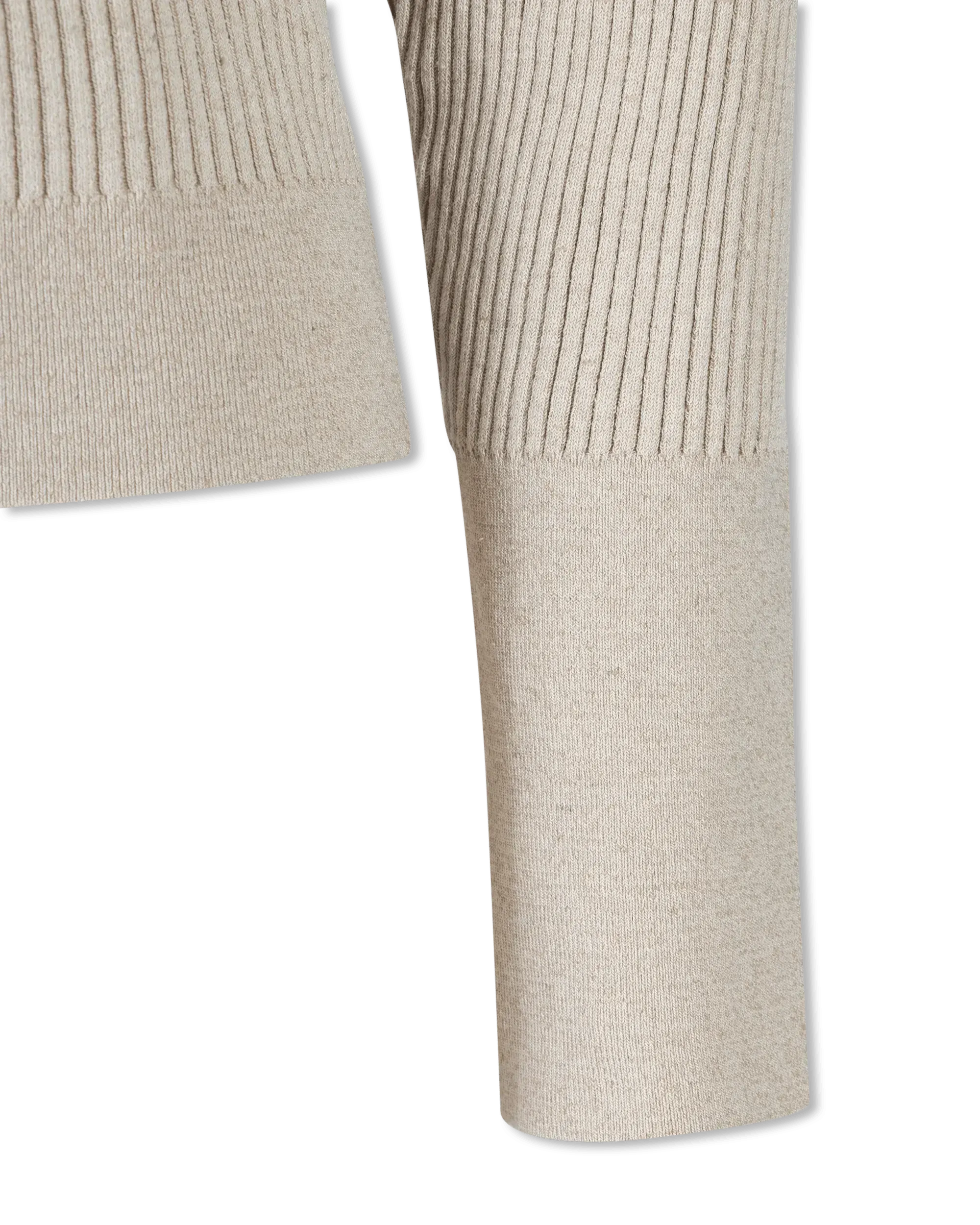 Tordu Cut-Out Ribbed Sweater