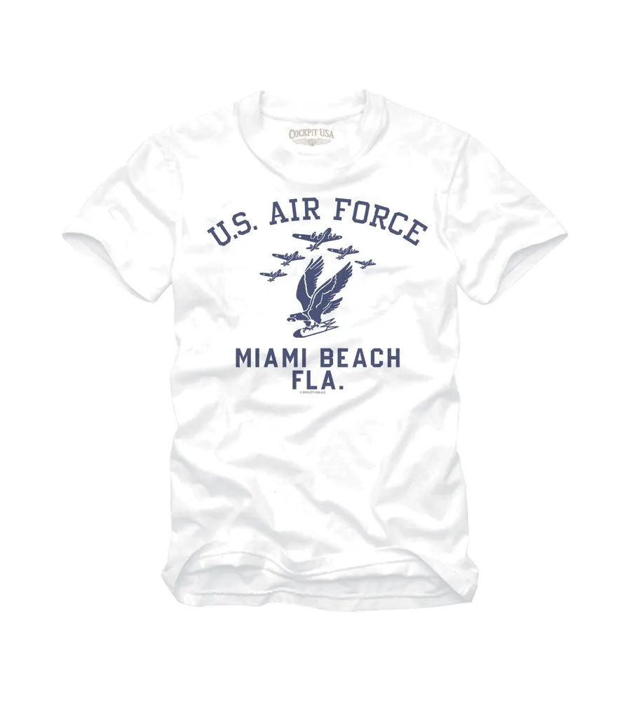 USAF MIAMI BEACH T-Shirt Z12B100D