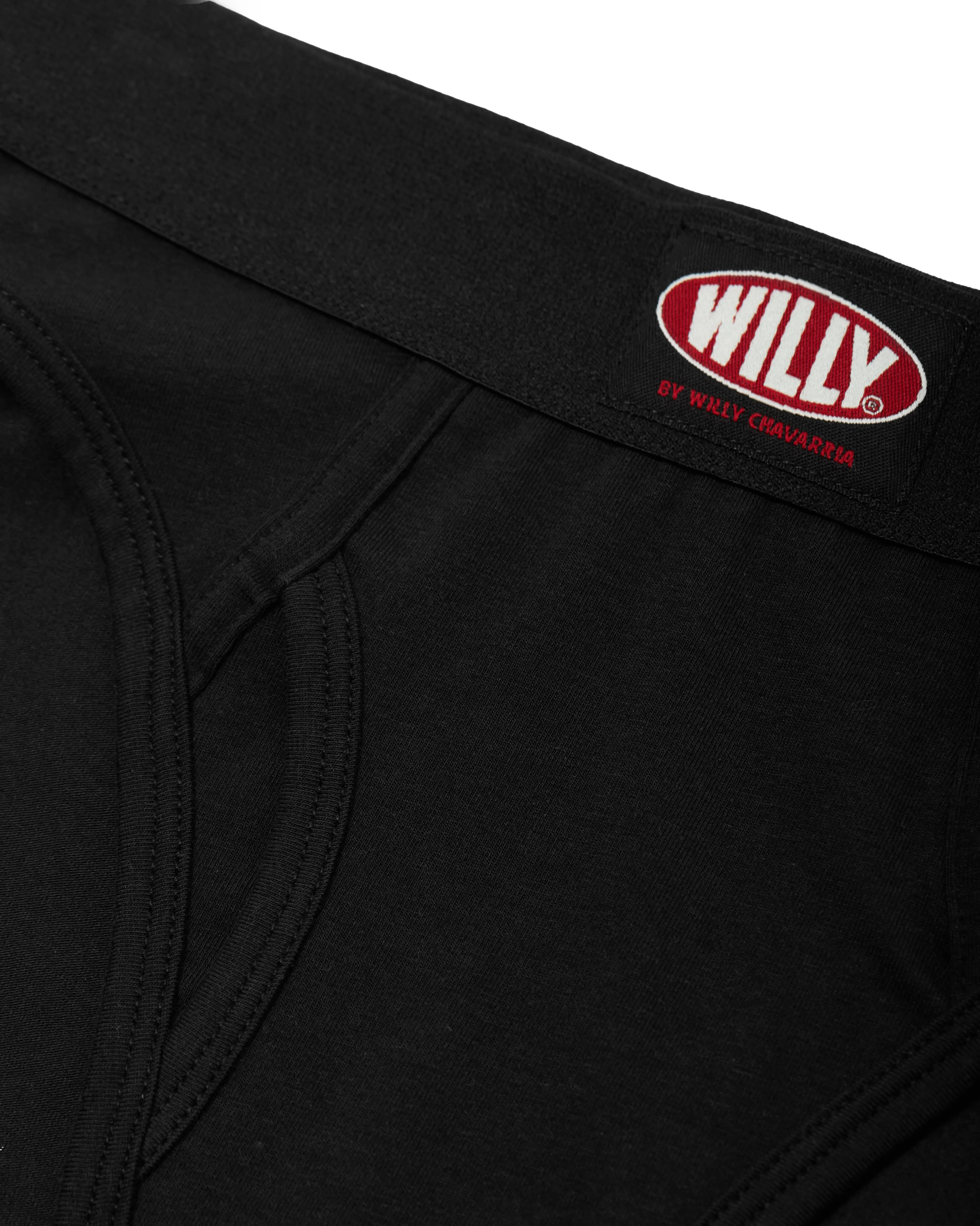 WOMEN'S HIGH WAISTED BRIEF - BLACK